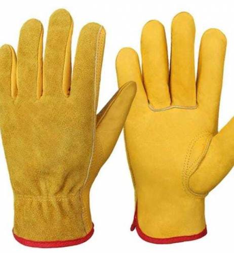 Goat Grain Leather Gloves