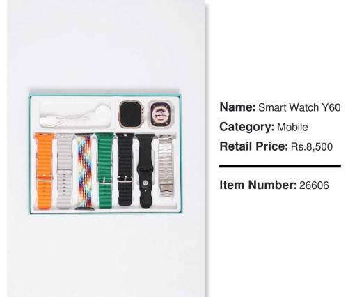 Name: Smart Watch V60