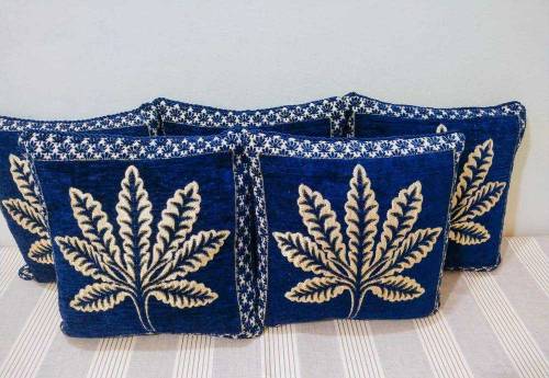 Imported 5 Pcs Velvet Cushion covers Set 