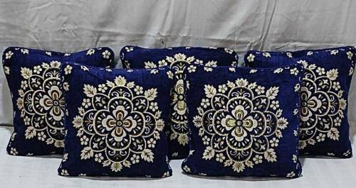 Imported 5 Pcs Velvet Cushion covers Set 