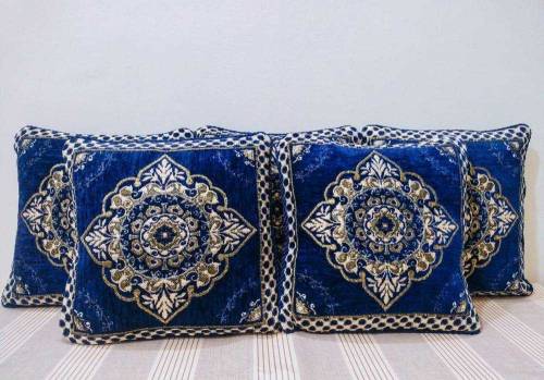 Imported 5 Pcs Velvet Cushion covers Set 