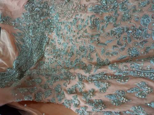 lehnga peach