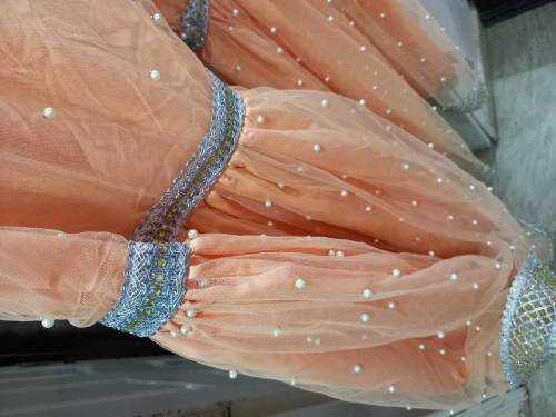 lehnga peach