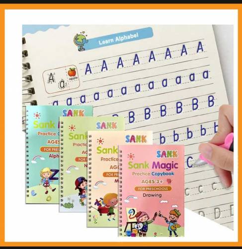 Sank Magic Reusable Pratice Copybook for Kids