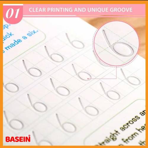 Sank Magic Reusable Pratice Copybook for Kids