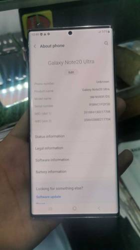 Note 20 ultra 