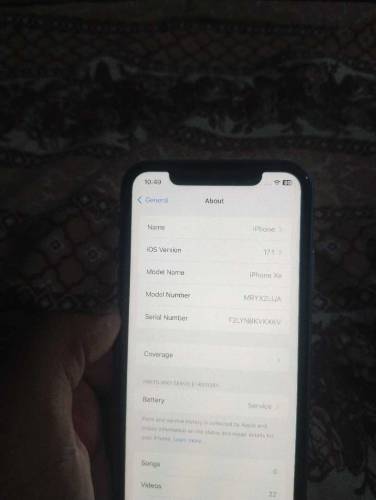 iphone XR jv non pta 64 gb water park