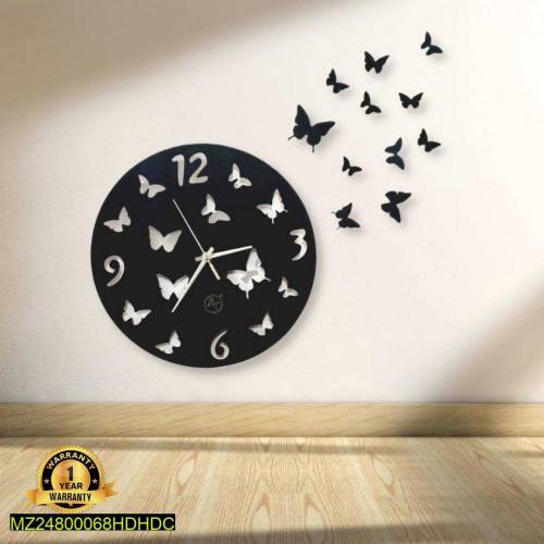 wooden clock