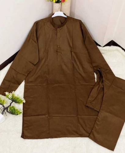 2 Pcs man's wear kurta pajama 4 colours are available