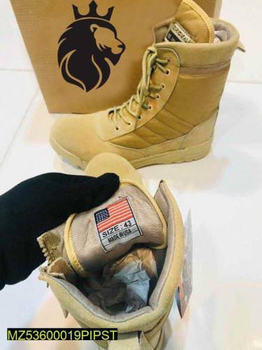 Men's Long Army boots 
