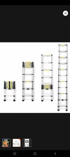 Alimunium Telescpoic ladder  6.5ft