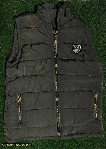 •  Fabric: Parachute•  Product Type: Sleeveless Jacket•  Pattern: Quil