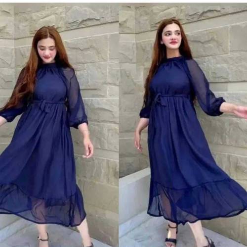 •  Fabric: Chiffon•  Pattern: Plain