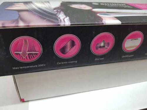 Shinon hair straightener and crimper 