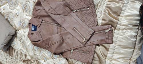 ladies lather jacket ONE brand