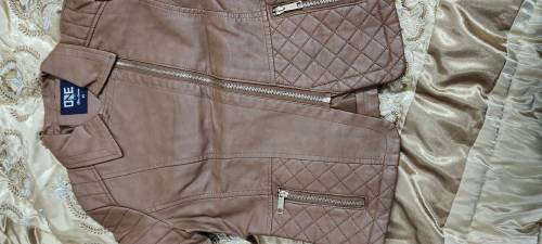ladies lather jacket ONE brand