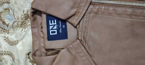 ladies lather jacket ONE brand
