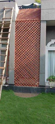 bamboo wall covering fance 