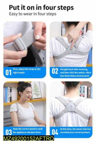 Posture corrector with intelligent sensor 