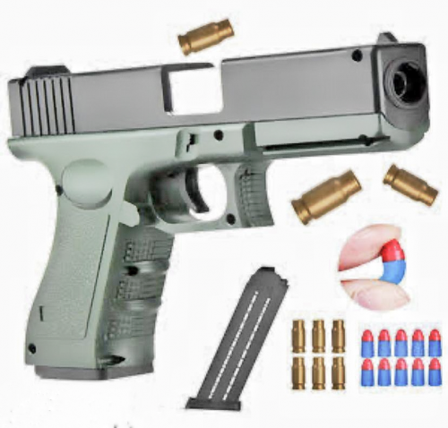 Air gun With Nerf bullets