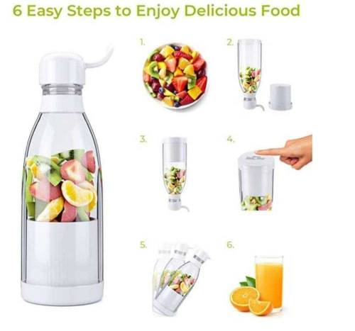 Imported Mini portable Electric juicer Mixture 