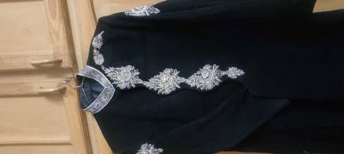 Black sherwani