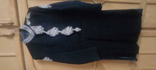 Black sherwani