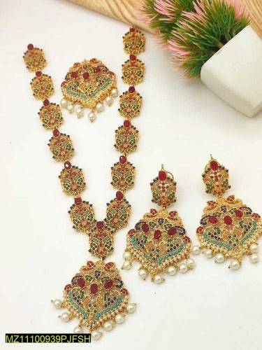 nauratan mala and bindiya set