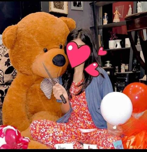 Teddy bear gift for weeding or birthday 