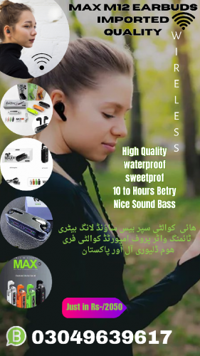 Max M12 Earbuds
