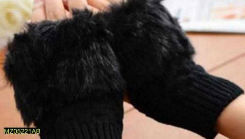 Women's fur Gloves 