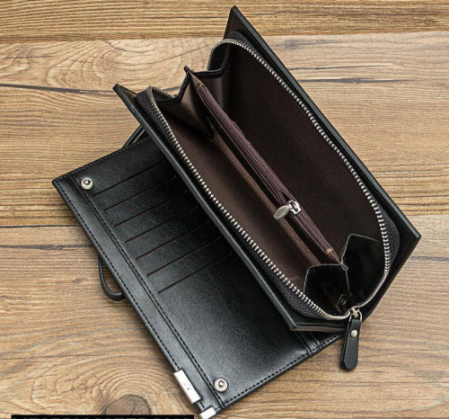 Spacious Leather Wallet (Man and Woman)