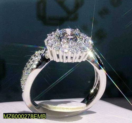 Diamonds flower ring 
