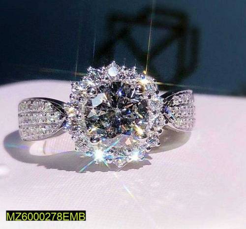 Diamonds flower ring 