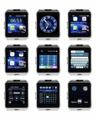 Smartwatch Touch Screen Display Sim Supported Calling and Camera 