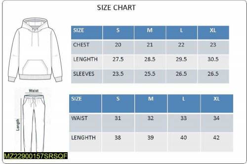 2 pcs men's stiched polyester fleece plain track suit 