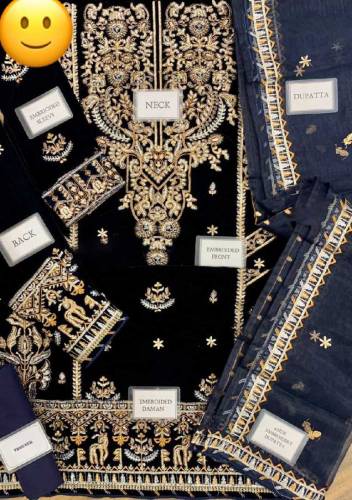 *Asim jofa AYEZA EDIT MAKHMAL COLLECTION Most hit designCode MD 1147