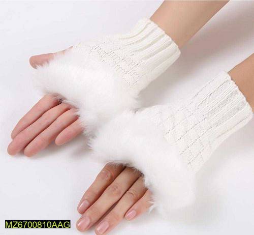 Women Fur Gloves