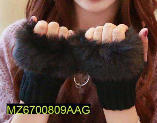 Women Fur Gloves