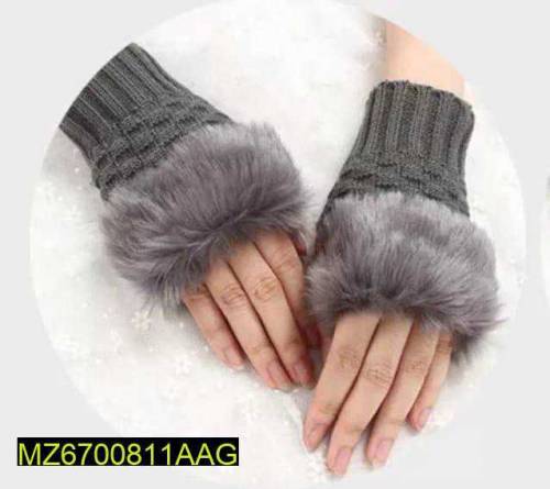 Women Fur Gloves