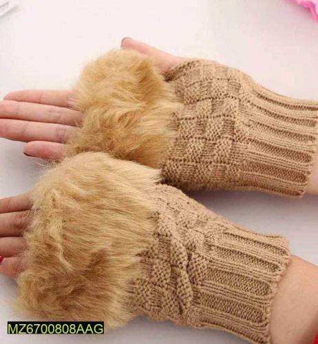 Women Fur Gloves