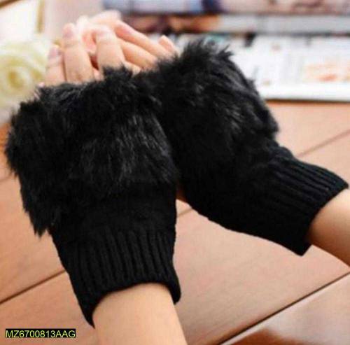 Women Fur Gloves