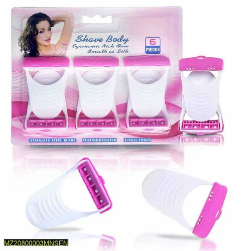 Safit Woman Razor Blade Hair Removal ( Pack Of 6 )
