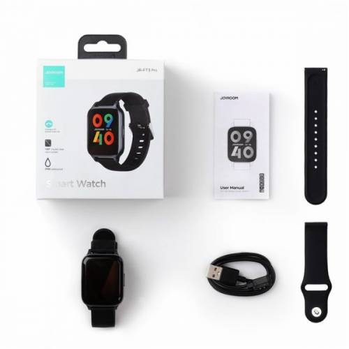 JOYROOM-FT3 Pro Fit-Life Series Smart Watch (Answer/Make Call)-Dark Gr