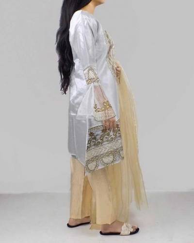 3 piece stitched woman suit