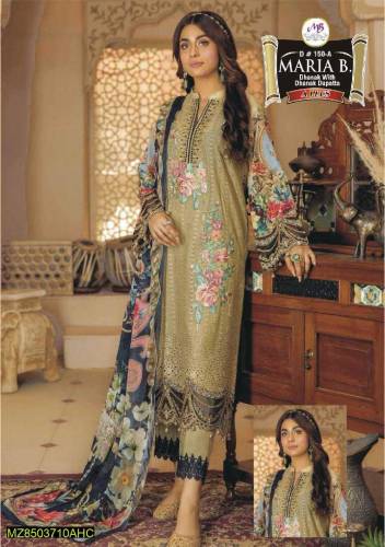 3pcs unstitched women suit 