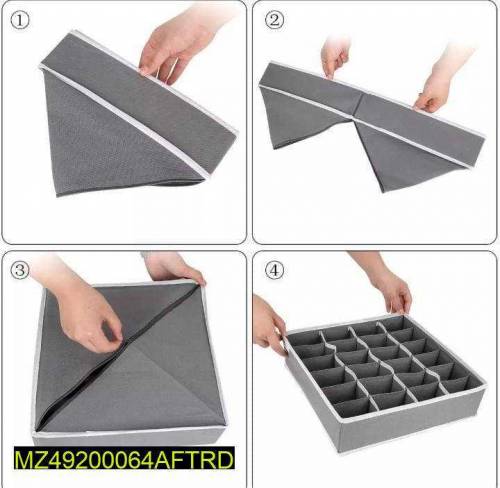 socks organiser 24 pockets 