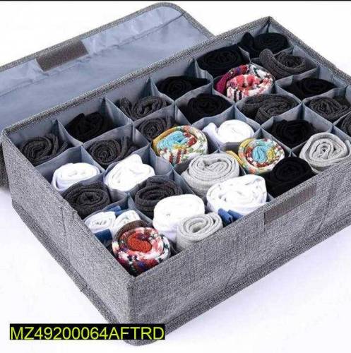 socks organiser 24 pockets 