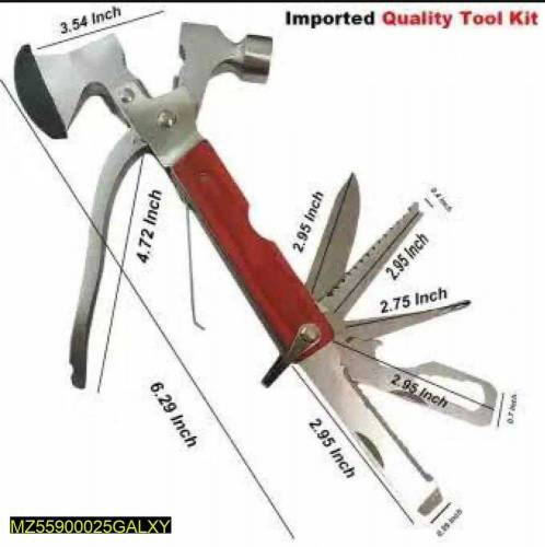 •  Material: Stainless Steel•  Product Type: Multi-function tool & Mul