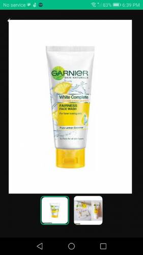 face wash